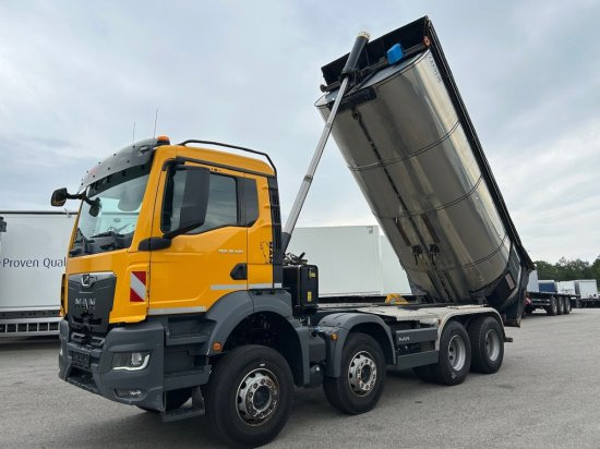 Camion benne MAN TGS 35.510 8x4 Carnehl Muldenkipper, Thermomulde, Hardox: photos 14 Camion benne MAN TGS 35.510 8x4 Carnehl Muldenkipper, Thermomulde, Hardox: photos 14