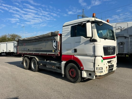 MAN TGX 26.400 Kipper, Retarder, E5 + EEV, Getreideschieber - Camion benne: photos 3 MAN TGX 26.400 Kipper, Retarder, E5 + EEV, Getreideschieber - Camion benne: photos 3