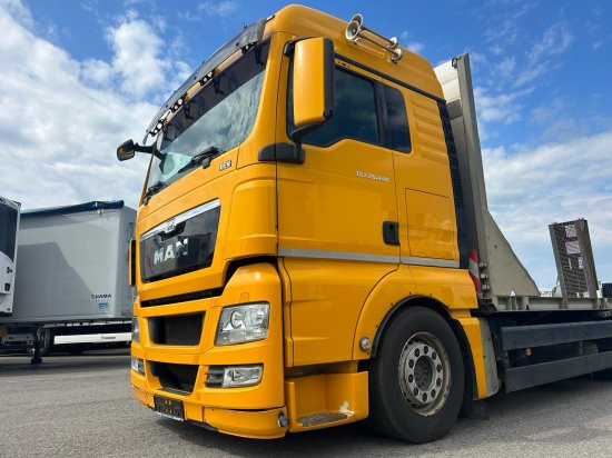 MAN TGX 26.440 Baggertransporter, Retarder, E5 - Camion plateau: photos 3 MAN TGX 26.440 Baggertransporter, Retarder, E5 - Camion plateau: photos 3