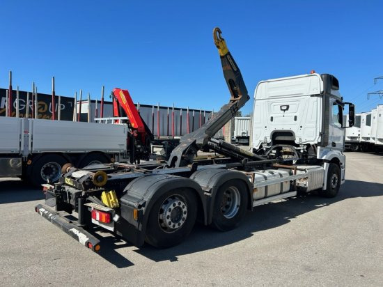Mercedes-Benz Actros 2545L 6x2 Hyva Abroller, E6 ,Retarder, Lenk-Liftachse, - Camion ampliroll: photos 4 Mercedes-Benz Actros 2545L 6x2 Hyva Abroller, E6 ,Retarder, Lenk-Liftachse, - Camion ampliroll: photos 4