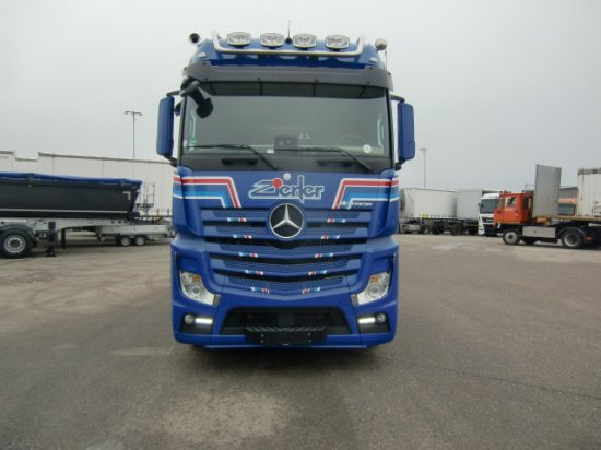 Mercedes-Benz Actros 2653 6x4 Holz Palfinger Kabinenkran - Camion grumier, Camion grue: photos 2 Mercedes-Benz Actros 2653 6x4 Holz Palfinger Kabinenkran - Camion grumier, Camion grue: photos 2