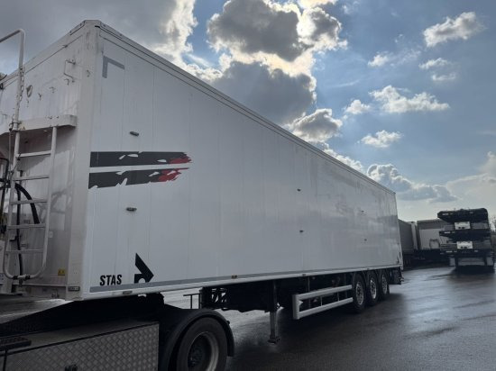 STAS Schubboden S300 ZX, 2xLiftachse, Funk, Getreidegosse, 7mm - Semi-remorque à fond mouvant: photos 2 STAS Schubboden S300 ZX, 2xLiftachse, Funk, Getreidegosse, 7mm - Semi-remorque à fond mouvant: photos 2