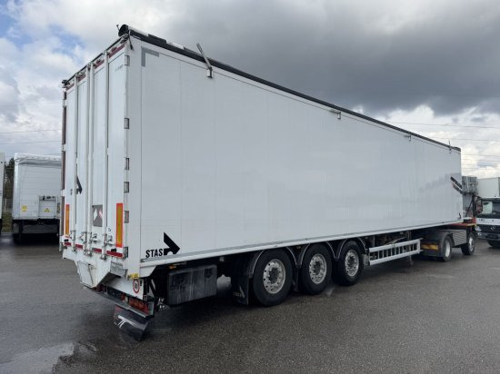 STAS Schubboden S300 ZX, 2xLiftachse, Funk, Getreidegosse, 7mm - Semi-remorque à fond mouvant: photos 1 STAS Schubboden S300 ZX, 2xLiftachse, Funk, Getreidegosse, 7mm - Semi-remorque à fond mouvant: photos 1