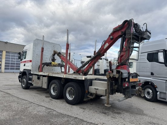 Scania G490 6X6  Blatt-Blatt Penz Kran 12.Z8.70 - Camion grumier, Camion grue: photos 4 Scania G490 6X6  Blatt-Blatt Penz Kran 12.Z8.70 - Camion grumier, Camion grue: photos 4