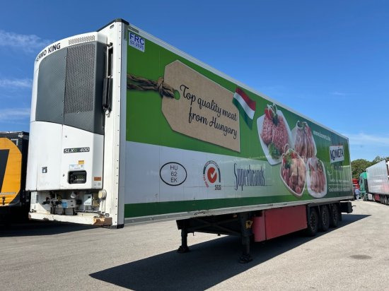 Schmitz SCB S3B SKO24, Kühlauflieger, TK SLXe 400, Liftachse, Fleischbahnen - Semi-remorque isothermique: photos 1 Schmitz SCB S3B SKO24, Kühlauflieger, TK SLXe 400, Liftachse, Fleischbahnen - Semi-remorque isothermique: photos 1