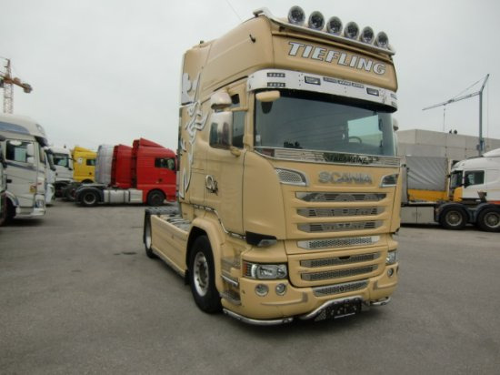 Scania R520 V8,Topline,Hydraulik Retarder Voll Luft - Tracteur routier: photos 3 Scania R520 V8,Topline,Hydraulik Retarder Voll Luft - Tracteur routier: photos 3