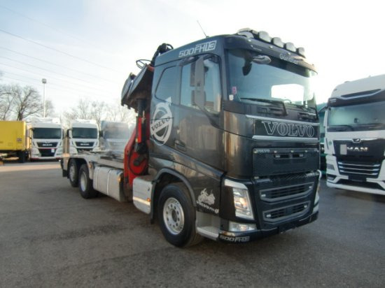 Volvo FH 500 6x2, Schrottkran, Waage, E6, Liftachse - Camion ampliroll, Camion grue: photos 3 Volvo FH 500 6x2, Schrottkran, Waage, E6, Liftachse - Camion ampliroll, Camion grue: photos 3