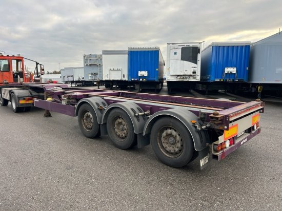Web Trailer LPRS24 Heckschieber 1x20 ft 2x20 ft 1x40 ft mehrere Einheiten verfügbar - Semi-remorque porte-conteneur/ Caisse mobile: photos 2 Web Trailer LPRS24 Heckschieber 1x20 ft 2x20 ft 1x40 ft mehrere Einheiten verfügbar - Semi-remorque porte-conteneur/ Caisse mobile: photos 2