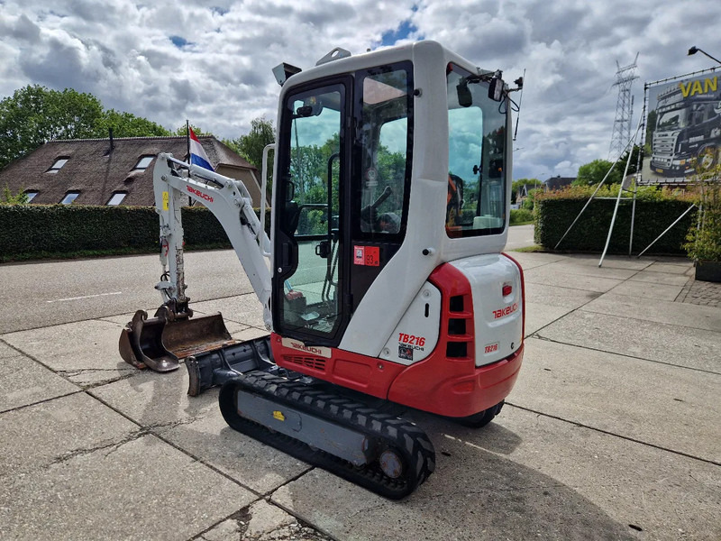 Takeuchi TB216 met 2089 uur - Mini pelle: photos 3 Takeuchi TB216 met 2089 uur - Mini pelle: photos 3