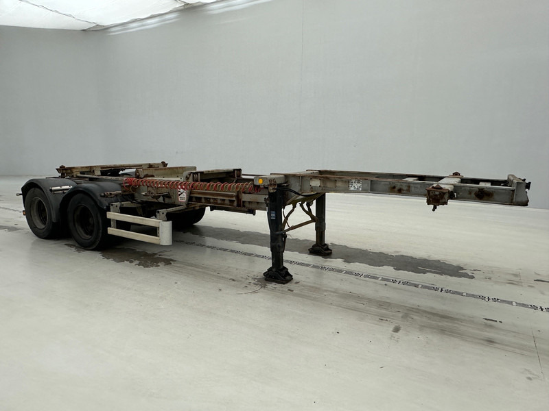 ASCA Bi-train skelet 20 ft - Semi-remorque porte-conteneur/ Caisse mobile: photos 3 ASCA Bi-train skelet 20 ft - Semi-remorque porte-conteneur/ Caisse mobile: photos 3