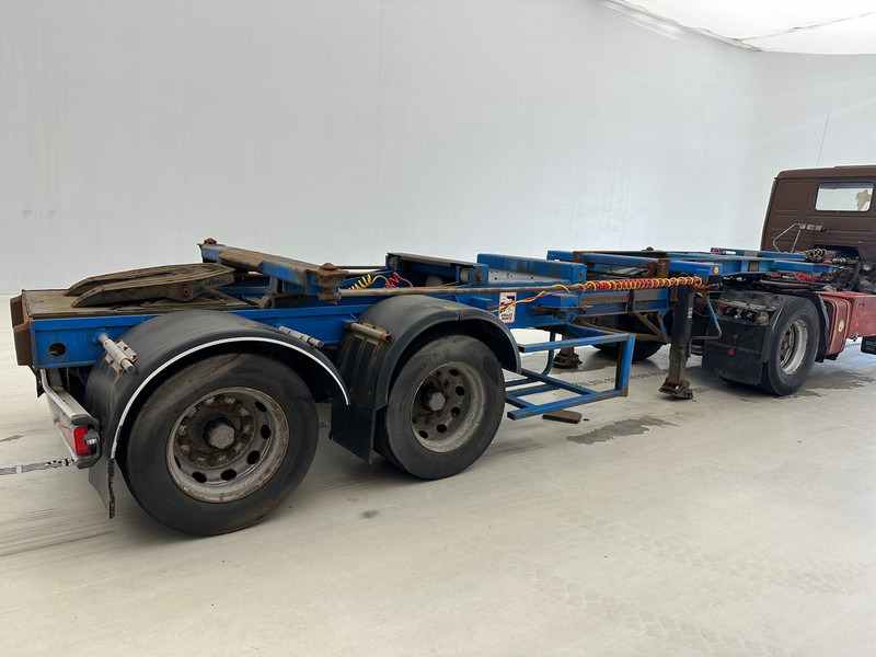 Semi-remorque porte-conteneur/ Caisse mobile ASCA Bi-train skelet 20 ft: photos 11