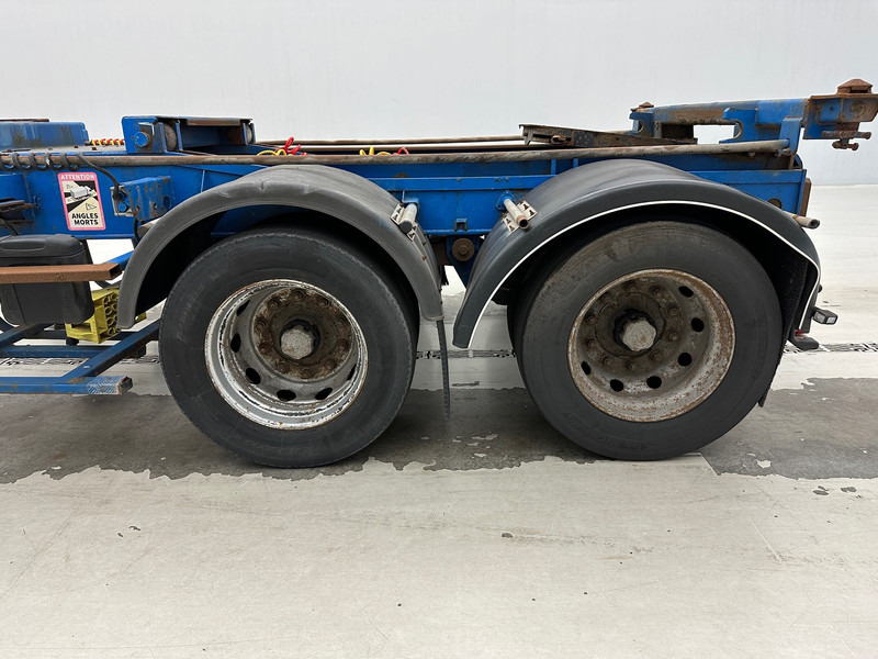 Semi-remorque porte-conteneur/ Caisse mobile ASCA Bi-train skelet 20 ft: photos 7