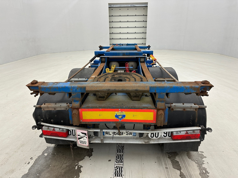 Semi-remorque porte-conteneur/ Caisse mobile ASCA Bi-train skelet 20 ft: photos 6