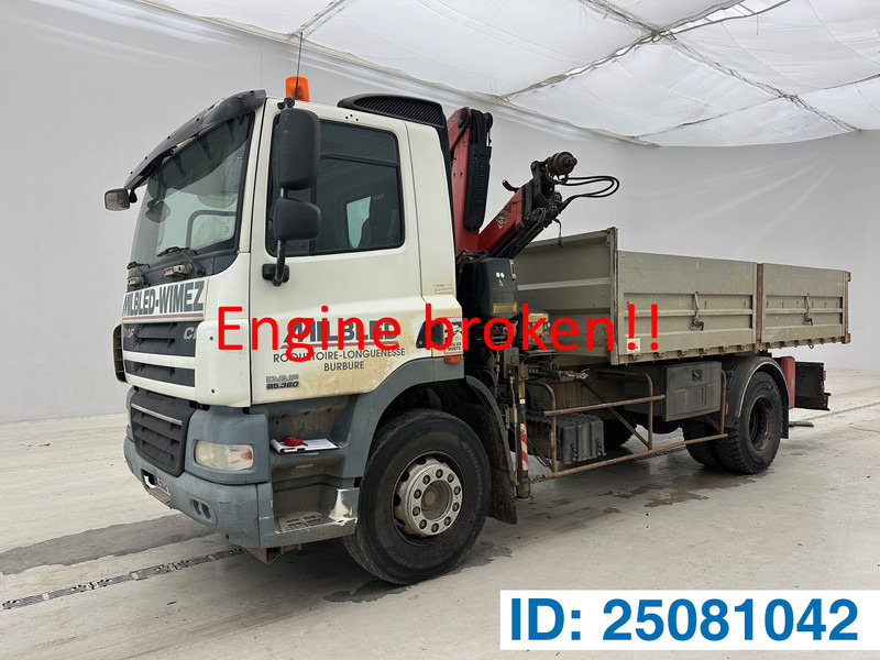DAF CF85.360 - Camion benne, Camion grue: photos 1 DAF CF85.360 - Camion benne, Camion grue: photos 1