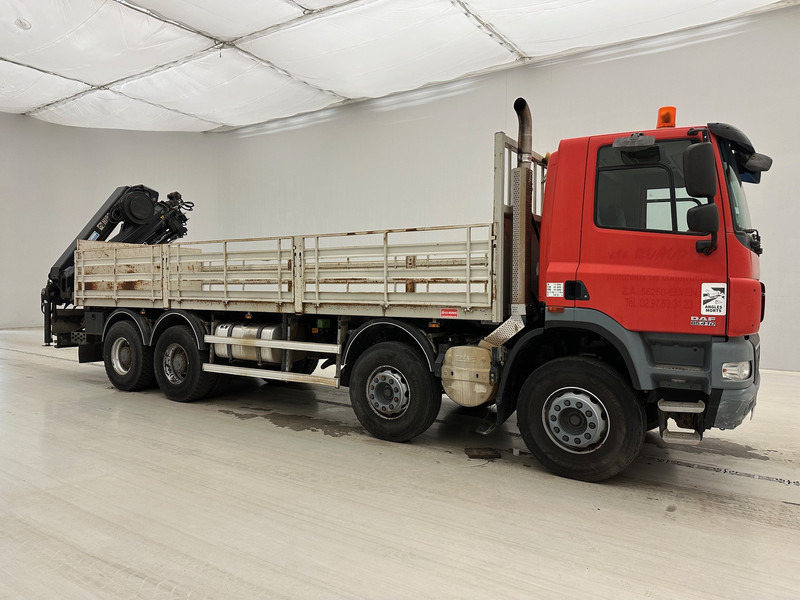 DAF CF85.410 - 8x4 - Camion plateau, Camion grue: photos 3 DAF CF85.410 - 8x4 - Camion plateau, Camion grue: photos 3