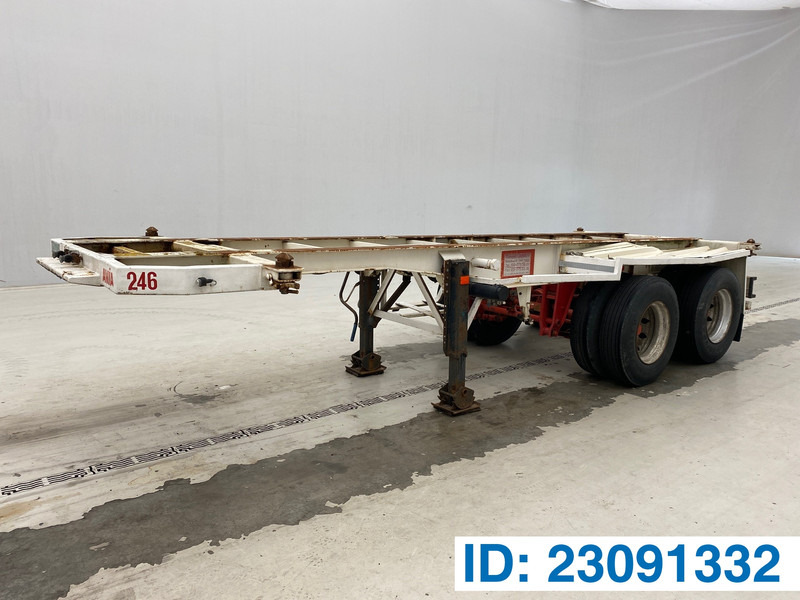 Flandria Skelet 20 ft - Semi-remorque porte-conteneur/ Caisse mobile: photos 1 Flandria Skelet 20 ft - Semi-remorque porte-conteneur/ Caisse mobile: photos 1