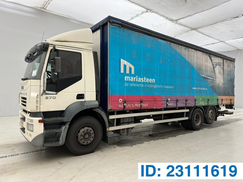 Iveco Stralis 270 - 6x2 - Camion à rideaux coulissants: photos 1 Iveco Stralis 270 - 6x2 - Camion à rideaux coulissants: photos 1