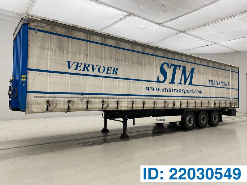 Krone Tautliner coil - Semi-remorque rideaux coulissants: photos 1 Krone Tautliner coil - Semi-remorque rideaux coulissants: photos 1