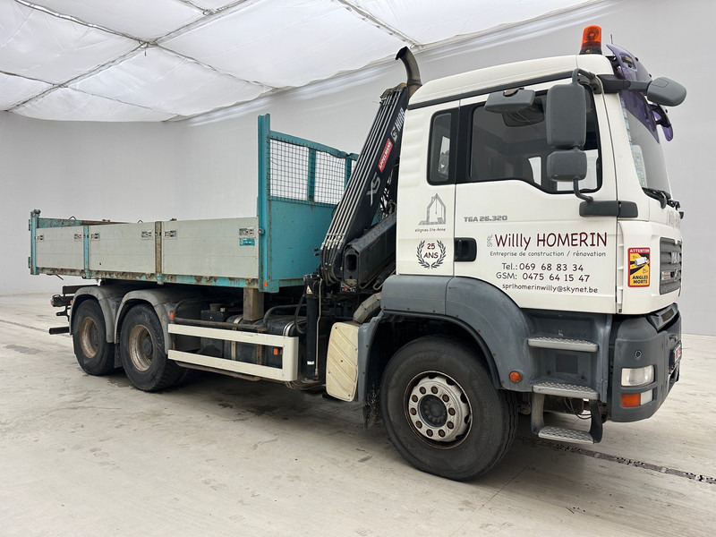 MAN TGA 26.320 - 6x4 - Camion benne, Camion grue: photos 3 MAN TGA 26.320 - 6x4 - Camion benne, Camion grue: photos 3