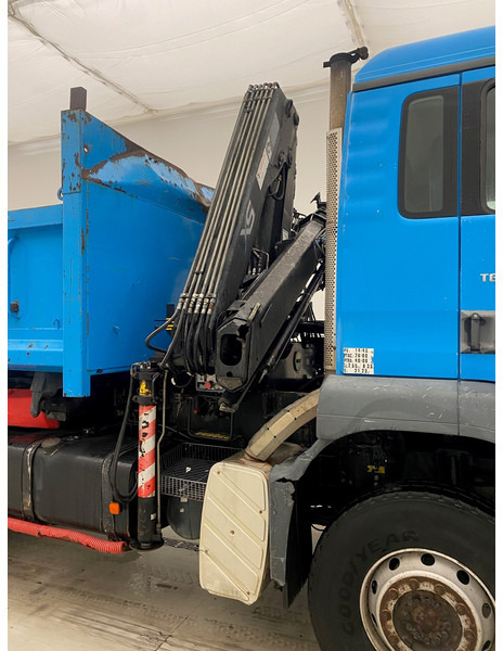 MAN TGA 26.363 - 6x4 - Camion benne, Camion grue: photos 4 MAN TGA 26.363 - 6x4 - Camion benne, Camion grue: photos 4