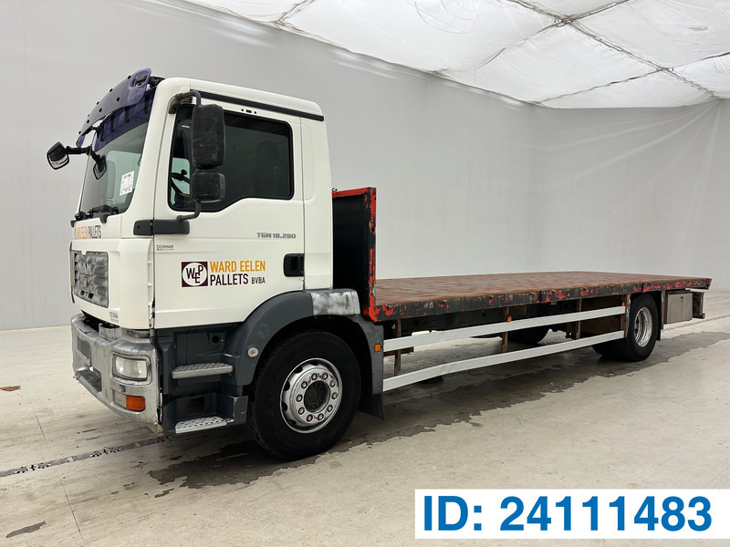 MAN TGM 18.280 - 4x2* - Camion plateau: photos 1 MAN TGM 18.280 - 4x2* - Camion plateau: photos 1