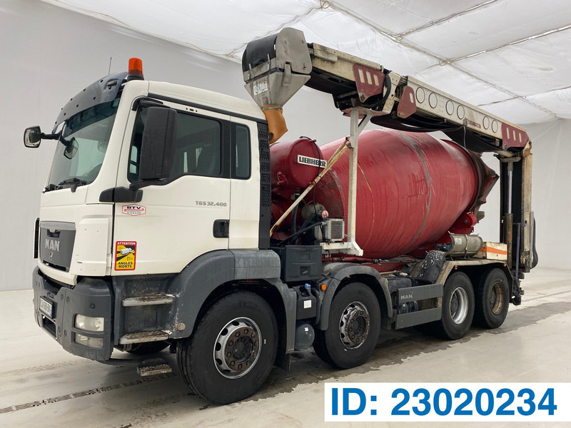 MAN TGS 32.400 - 8x4* - Camion malaxeur: photos 1 MAN TGS 32.400 - 8x4* - Camion malaxeur: photos 1