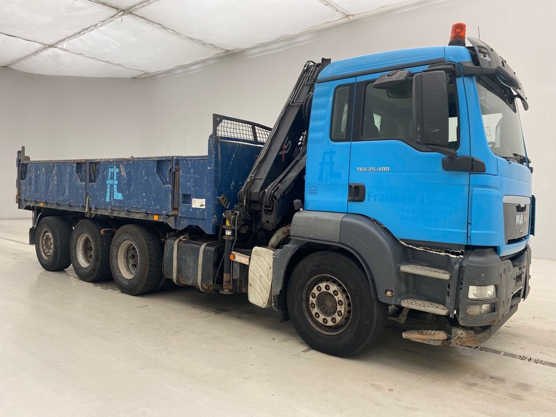 MAN TGS 35.400 - 8x4 - Camion benne, Camion grue: photos 3 MAN TGS 35.400 - 8x4 - Camion benne, Camion grue: photos 3