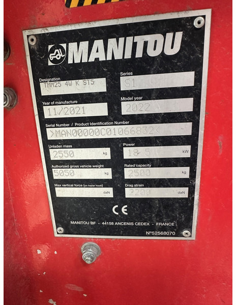 Manitou TMM25 4W - Chariot embarqué: photos 5 Manitou TMM25 4W - Chariot embarqué: photos 5