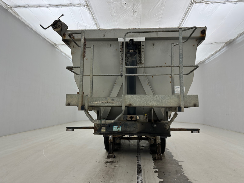 Meiller 25 cub in steel - Semi-remorque benne: photos 2 Meiller 25 cub in steel - Semi-remorque benne: photos 2