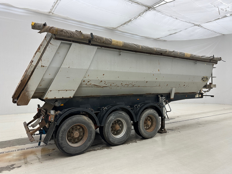 Meiller 25 cub in steel - Semi-remorque benne: photos 4 Meiller 25 cub in steel - Semi-remorque benne: photos 4