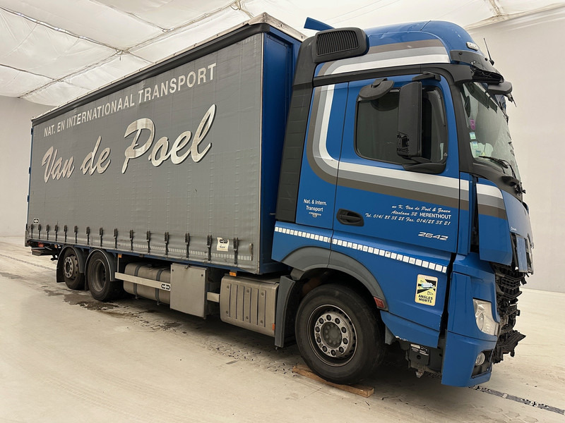 Mercedes-Benz Actros 2642 - 6x2* - Camion à rideaux coulissants: photos 3 Mercedes-Benz Actros 2642 - 6x2* - Camion à rideaux coulissants: photos 3