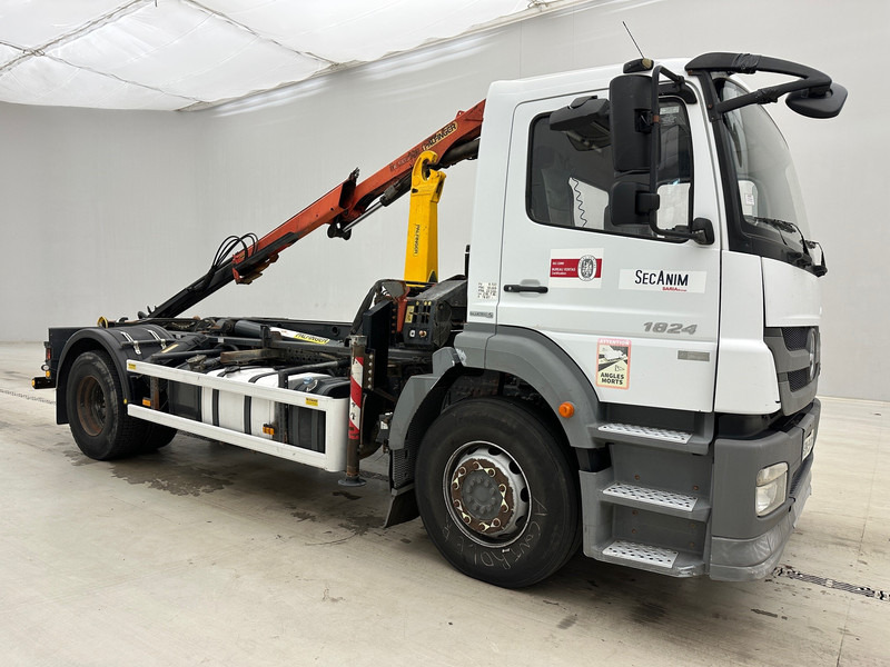 Mercedes-Benz Axor 1824 - Camion ampliroll, Camion grue: photos 3 Mercedes-Benz Axor 1824 - Camion ampliroll, Camion grue: photos 3