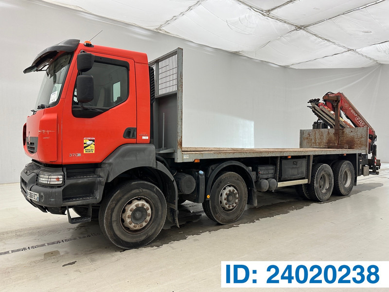 Renault Kerax 370 DXi - 8x4* - Camion plateau, Camion grue: photos 1 Renault Kerax 370 DXi - 8x4* - Camion plateau, Camion grue: photos 1