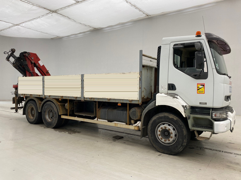 Renault Kerax 420 DCi - 6x4 - Camion plateau, Camion grue: photos 3 Renault Kerax 420 DCi - 6x4 - Camion plateau, Camion grue: photos 3