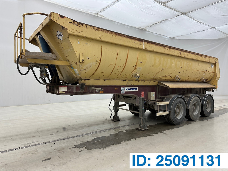 Robuste Kaiser 24 cub in steel - Semi-remorque benne: photos 1 Robuste Kaiser 24 cub in steel - Semi-remorque benne: photos 1