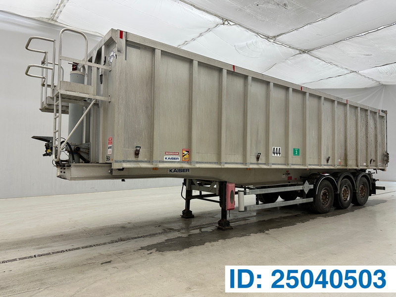 Robuste Kaiser 60 cub in alu - Semi-remorque benne: photos 1 Robuste Kaiser 60 cub in alu - Semi-remorque benne: photos 1