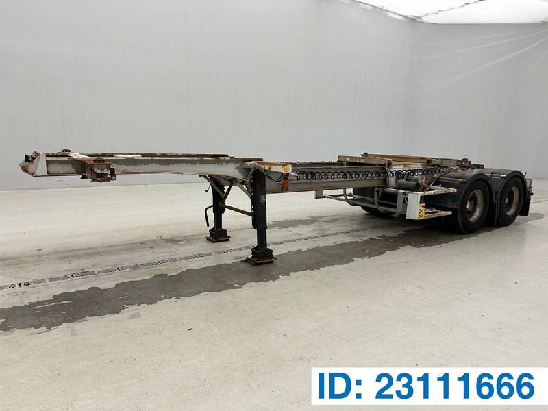 Robuste Kaiser BI-TRAIN 20 ft dolly - Semi-remorque porte-conteneur/ Caisse mobile: photos 1 Robuste Kaiser BI-TRAIN 20 ft dolly - Semi-remorque porte-conteneur/ Caisse mobile: photos 1