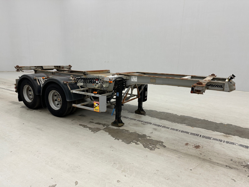 Robuste Kaiser BI-TRAIN 20 ft dolly - Semi-remorque porte-conteneur/ Caisse mobile: photos 5 Robuste Kaiser BI-TRAIN 20 ft dolly - Semi-remorque porte-conteneur/ Caisse mobile: photos 5