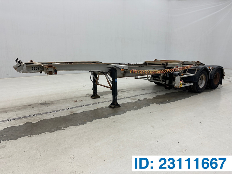 Robuste Kaiser BI-TRAIN 20 ft dolly - Semi-remorque porte-conteneur/ Caisse mobile: photos 1 Robuste Kaiser BI-TRAIN 20 ft dolly - Semi-remorque porte-conteneur/ Caisse mobile: photos 1