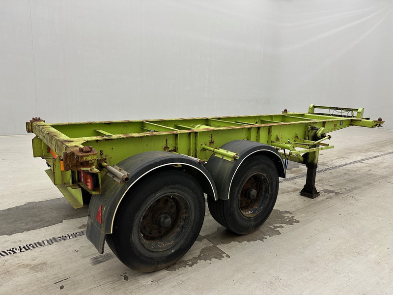 TTE Skelet 20 ft - Semi-remorque porte-conteneur/ Caisse mobile: photos 4 TTE Skelet 20 ft - Semi-remorque porte-conteneur/ Caisse mobile: photos 4