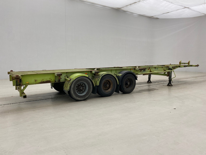 Van Hool 2 x 20-30-40 ft - Semi-remorque porte-conteneur/ Caisse mobile: photos 5 Van Hool 2 x 20-30-40 ft - Semi-remorque porte-conteneur/ Caisse mobile: photos 5