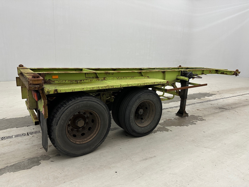 Van Hool Skelet 20 ft - Semi-remorque porte-conteneur/ Caisse mobile: photos 4 Van Hool Skelet 20 ft - Semi-remorque porte-conteneur/ Caisse mobile: photos 4