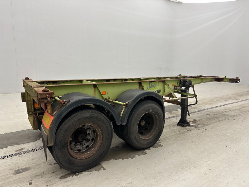 Van Hool Skelet 20 ft - Semi-remorque porte-conteneur/ Caisse mobile: photos 4 Van Hool Skelet 20 ft - Semi-remorque porte-conteneur/ Caisse mobile: photos 4