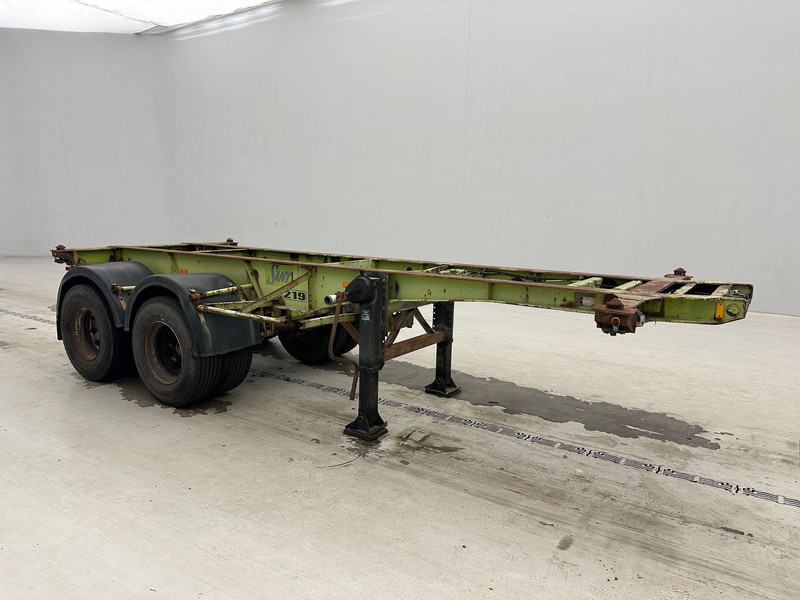 Van Hool Skelet 20 ft - Semi-remorque porte-conteneur/ Caisse mobile: photos 3 Van Hool Skelet 20 ft - Semi-remorque porte-conteneur/ Caisse mobile: photos 3