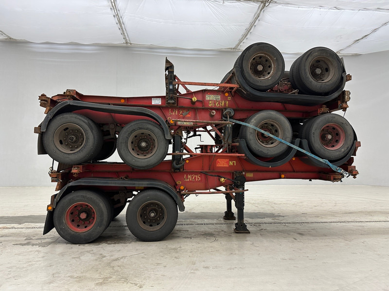 Van Hool Stack 4 x skelet 20 ft - Semi-remorque porte-conteneur/ Caisse mobile: photos 4 Van Hool Stack 4 x skelet 20 ft - Semi-remorque porte-conteneur/ Caisse mobile: photos 4