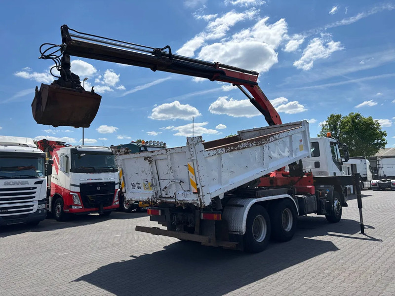 Iveco Trakker 410 6X4 Manual Gearbox 2 Way Tipper + Palfinger PK15500 - Camion benne, Camion grue: photos 4 Iveco Trakker 410 6X4 Manual Gearbox 2 Way Tipper + Palfinger PK15500 - Camion benne, Camion grue: photos 4