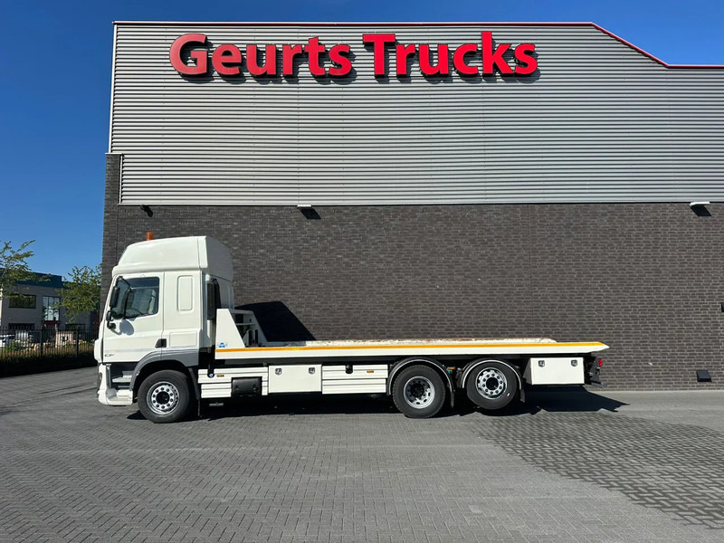 DAF CF 410 6X2 M4SN3 OPRIJWAGEN / MACHINE TRANSPORTER / PLATEAU - Camion porte-voitures: photos 1 DAF CF 410 6X2 M4SN3 OPRIJWAGEN / MACHINE TRANSPORTER / PLATEAU - Camion porte-voitures: photos 1