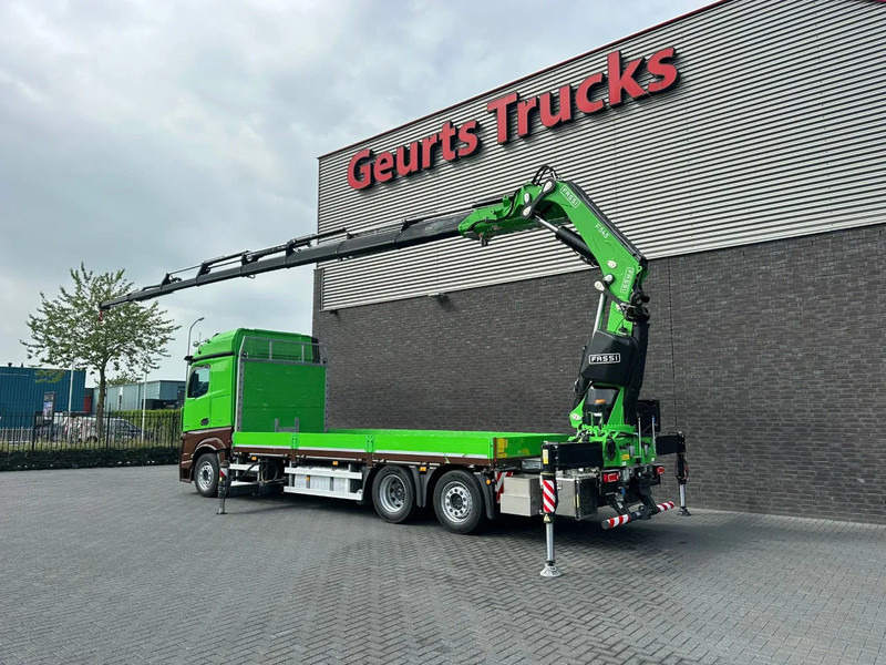 Mercedes-Benz Actros 2545 6X4 OPENLAADBAK MET FASSI F545RA.2.28 XE DINAMIC KRAAN / KRAAN/ CRANE/ GRUA - Camion grue: photos 3 Mercedes-Benz Actros 2545 6X4 OPENLAADBAK MET FASSI F545RA.2.28 XE DINAMIC KRAAN / KRAAN/ CRANE/ GRUA - Camion grue: photos 3