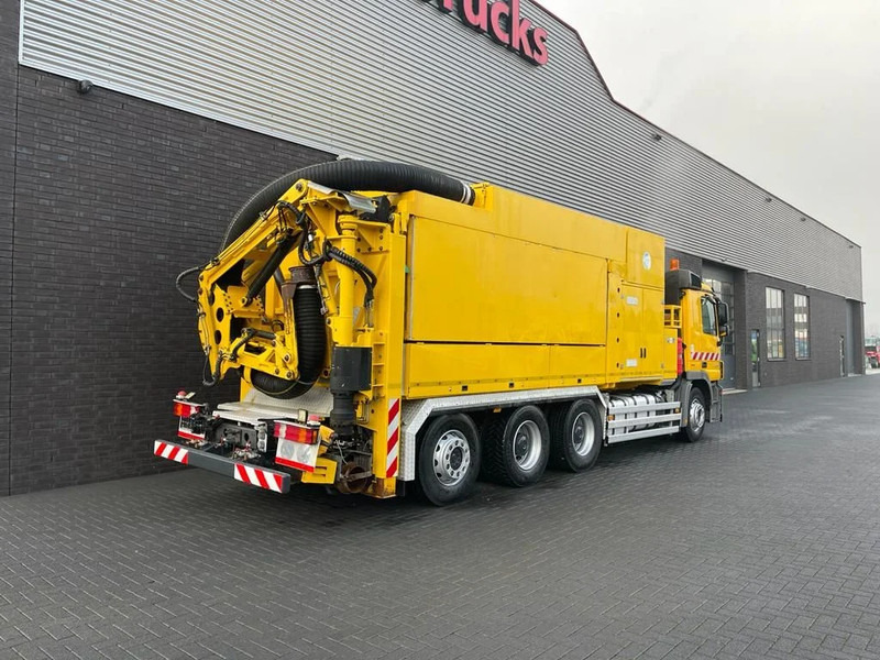 Mercedes-Benz Actros 3248 8X4 TRIDEM MTS DINO 12 SAUGBAGGER/SUCTIONEXAVATOR/GRONDZUIGER - Camion hydrocureur: photos 5 Mercedes-Benz Actros 3248 8X4 TRIDEM MTS DINO 12 SAUGBAGGER/SUCTIONEXAVATOR/GRONDZUIGER - Camion hydrocureur: photos 5