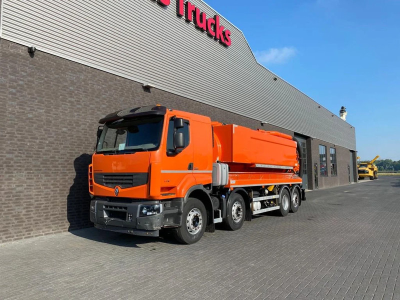 Renault Lander 430 8X2 STOKOTA VACUUM/HOGEDRUK /COMBI/KOLKENZUIGER - Camion hydrocureur: photos 2 Renault Lander 430 8X2 STOKOTA VACUUM/HOGEDRUK /COMBI/KOLKENZUIGER - Camion hydrocureur: photos 2